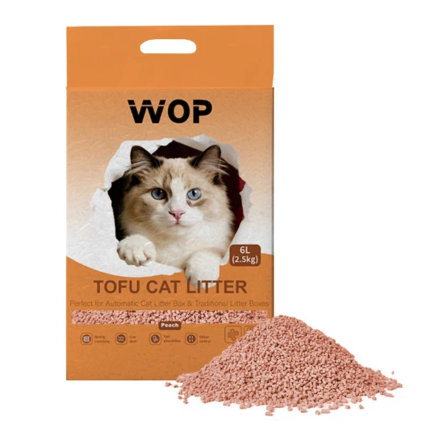 TOFU Katzenstreu Pfirsich