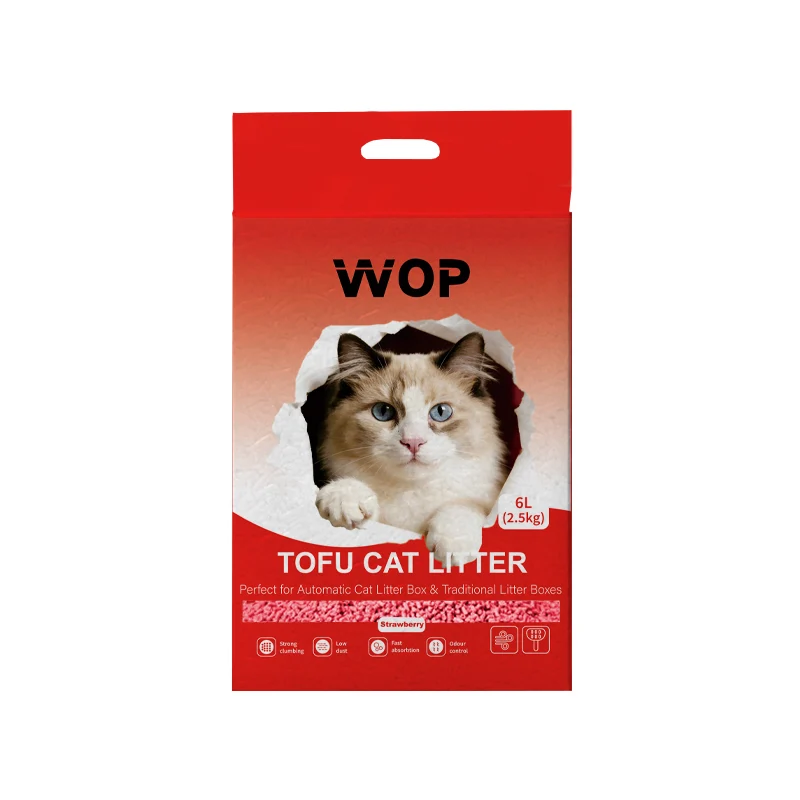 TOFU Katzenstreu Erdbeere