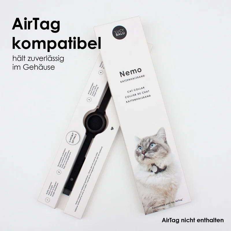 NEMO AirTag Katzenhalsband (Silikon)