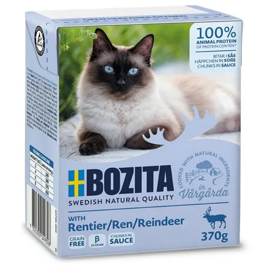 Bozita Häppchen in Soße Rentier - 6x370g