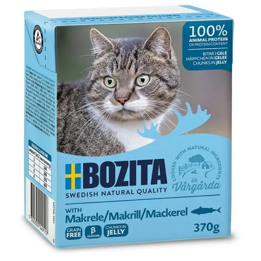 Bozita Häppchen in Gelee Makrele - 6x370g