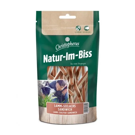 Christopherus Snack Lamm Seelachs Sandwich - 12x70g
