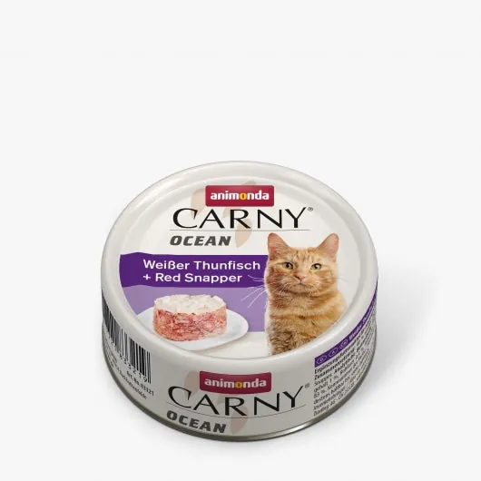 Animonda Carny Ocean Thunfisch & Red Snapper – 12x80g, ohne Zusatzstoffe