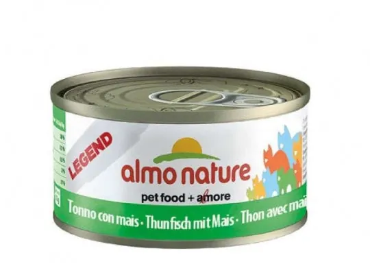 Almo Nature HFC Natural Thunfisch mit Mais - 24x70g – ohne Zusatzstoffe