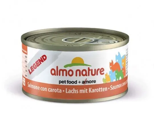 Almo Nature HFC Jelly Lachs mit Karotte – 24x70g, ohne Zusatzstoffe