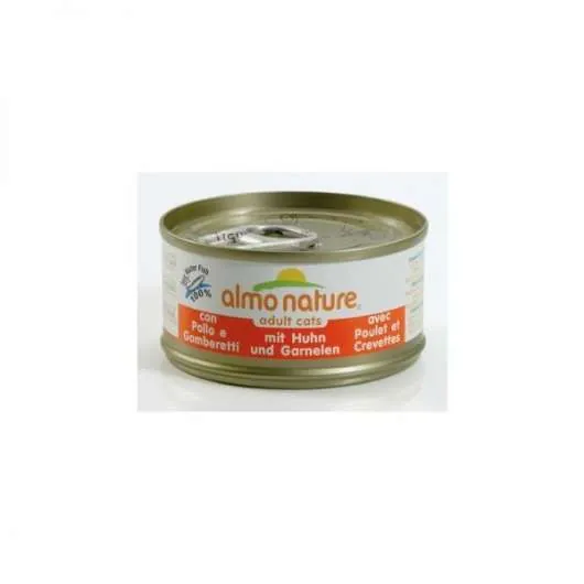 Almo Nature HFC Natural Huhn & Garnelen - 24x70g – ohne Zusatzstoffe