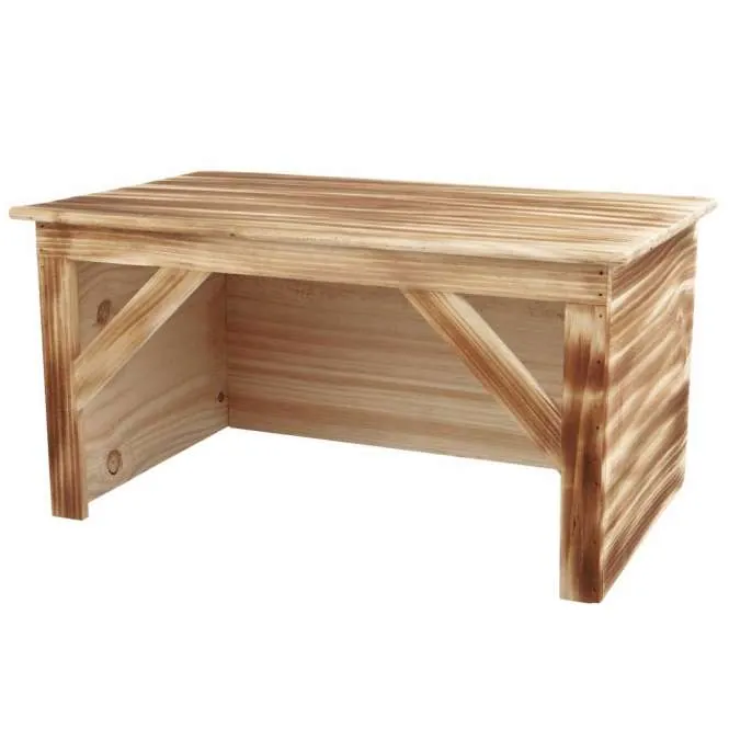Trixie Unterstand / Holzhaus, geflammt – Optimaler Rückzugsort für Kleintiere