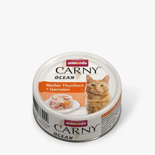 Animonda Carny Ocean Weißer Thunfisch & Garnelen – 12x80g