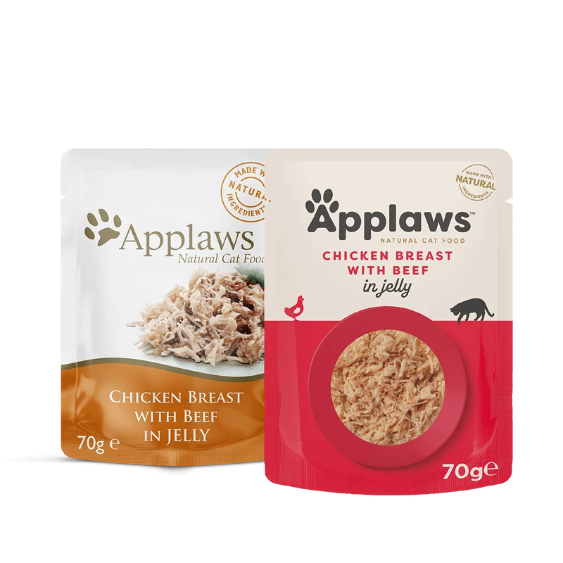 Applaws Chicken Breast with Beef in Jelly Wet Cat Food 70G