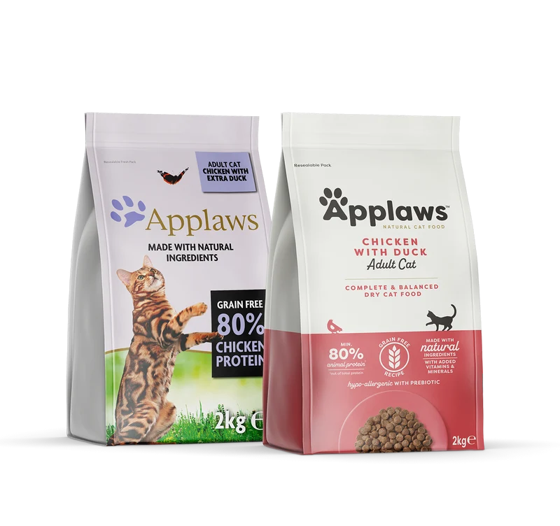Applaws Chicken & Duck Adult Dry Cat Food 2KG