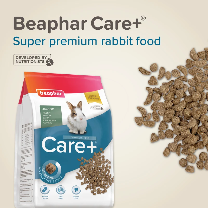 Beaphar Care+ Junior Rabbit Food 1.5KG