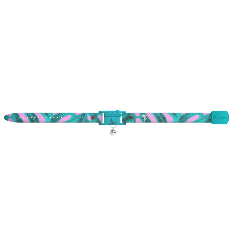 Kittyrama Monstera Botanicals Hypoallergenic Adult Cat Collar 19.5-26.5cm