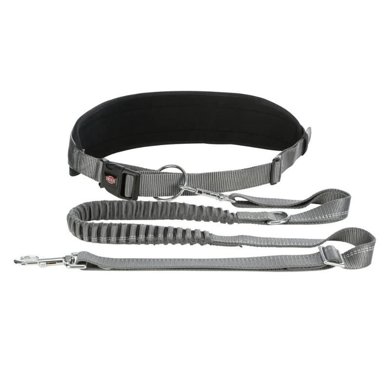 Trixie Cani-Cross Waist Belt with Leash for Medium & Large Dog 70-130cm