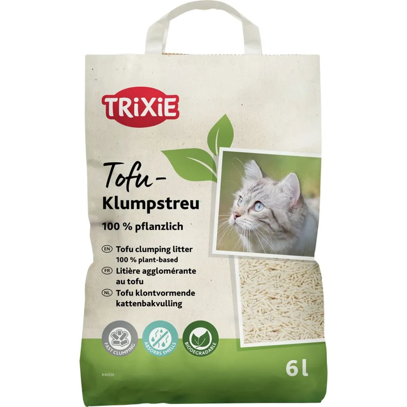 Trixie Tofu Unscented Clumping Cat Litter