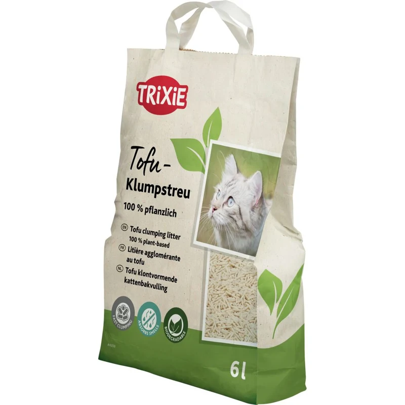 Trixie Tofu Unscented Clumping Cat Litter