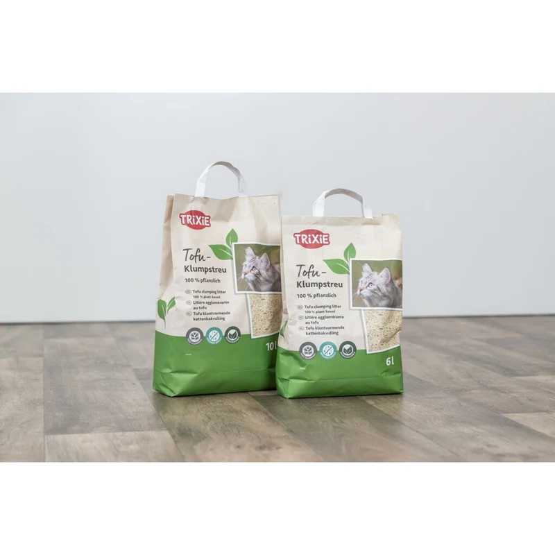 Trixie Tofu Unscented Clumping Cat Litter