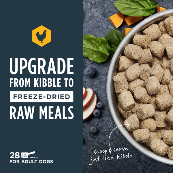 Instinct Raw Meals Freeze Dried Cage Free Chicken Recipe Dry Dog Food