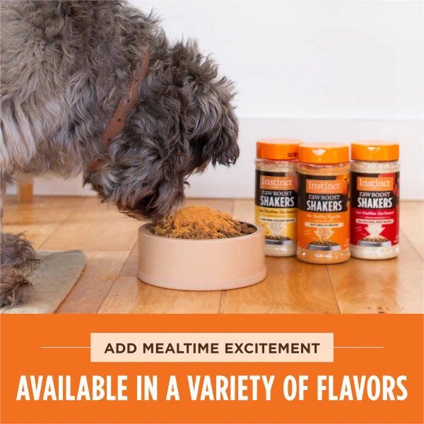 Instinct Raw Boost Shakers Beef Freeze Dried Dog Food Topper 5.5oz