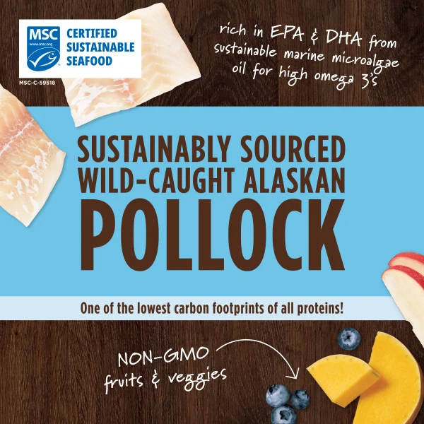 Instinct Raw Boost Mixers Wild-Caught Alaskan Pollock Recipe Dog Food Topper
