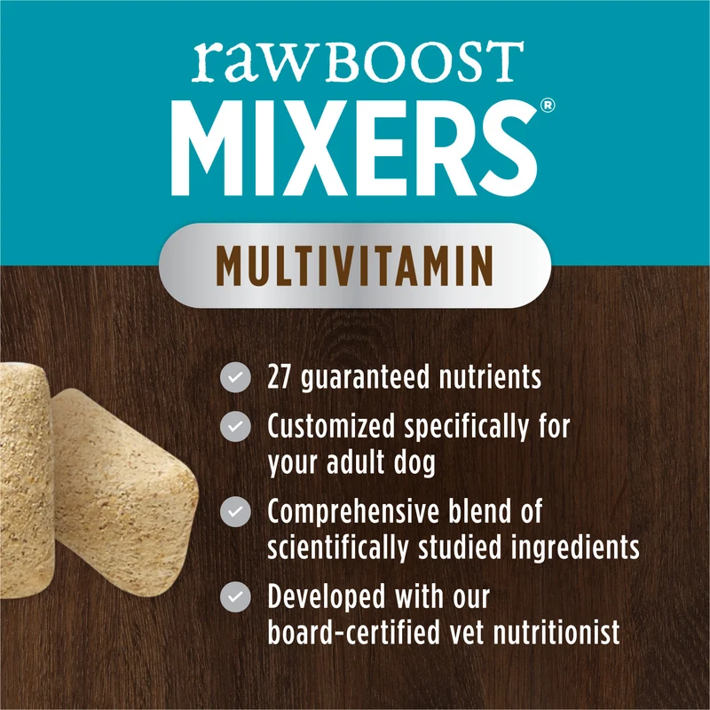 Instinct Raw Boost Mixers Multivitamin Freeze Dried Adult Dog Food Topper