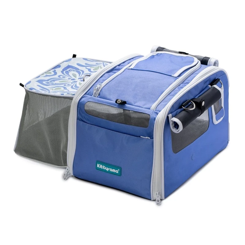 Kittyrama Waterproof Cat Carrier & Hideaway | Airline-Approved