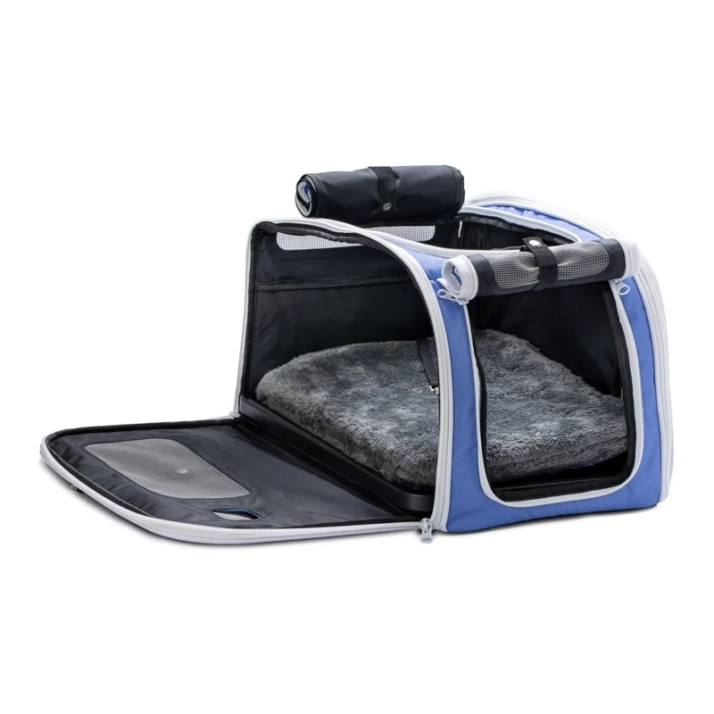 Kittyrama Waterproof Cat Carrier & Hideaway | Airline-Approved