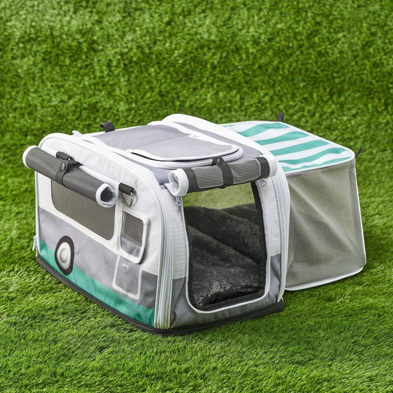 Kittyrama Waterproof Cat Carrier & Hideaway | Airline-Approved