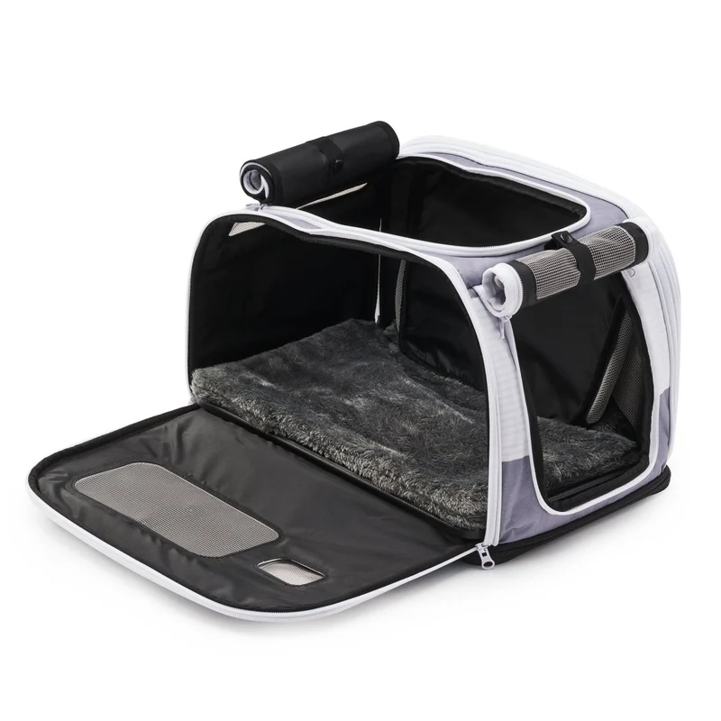 Kittyrama Waterproof Cat Carrier & Hideaway | Airline-Approved