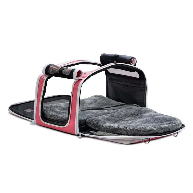 Kittyrama Waterproof Cat Carrier & Hideaway | Airline-Approved