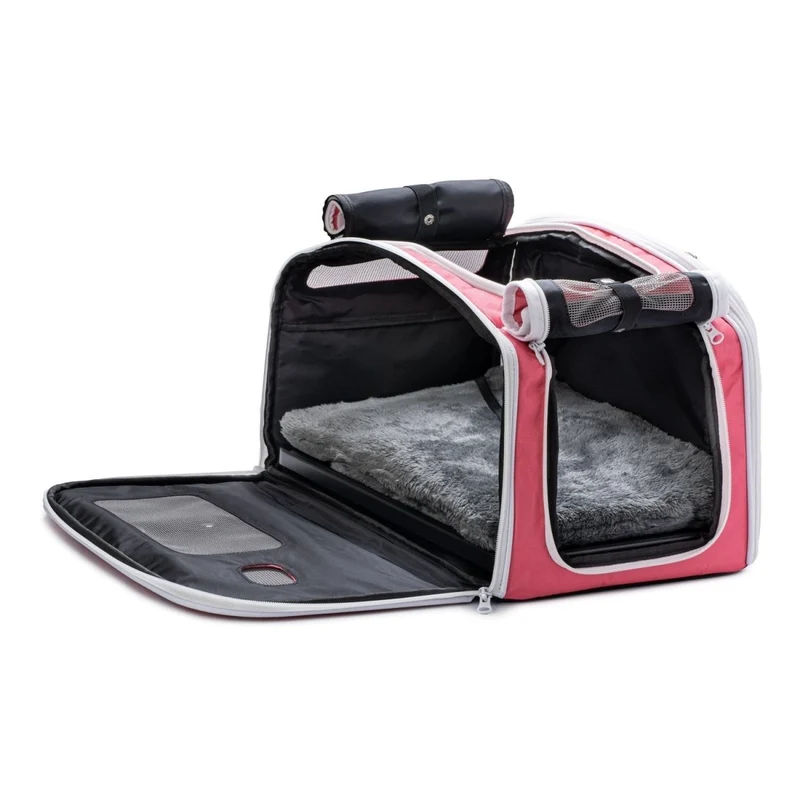 Kittyrama Waterproof Cat Carrier & Hideaway | Airline-Approved