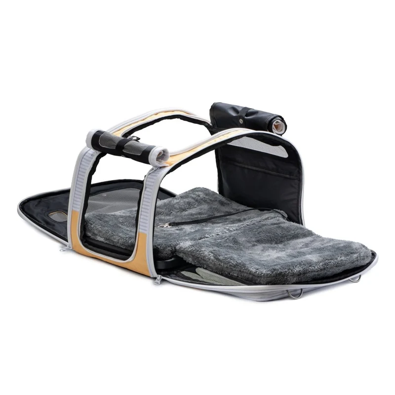 Kittyrama Waterproof Cat Carrier & Hideaway | Airline-Approved