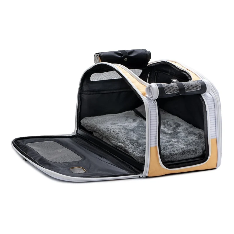 Kittyrama Waterproof Cat Carrier & Hideaway | Airline-Approved
