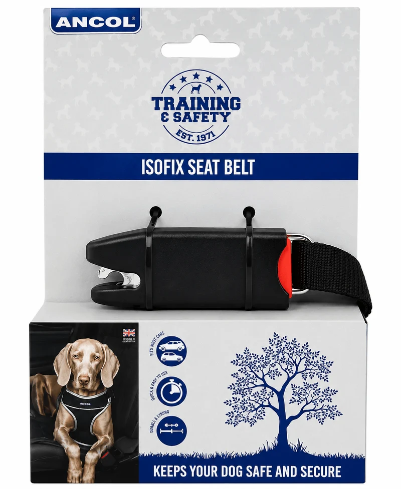 Ancol ISOFIX Pet Car Seat Belt