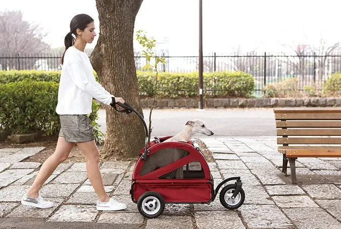 AirBuggy Twinkle Pet Stroller | Ground-Level Entry