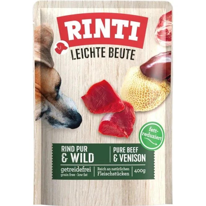 Rinti PB Leichte Beute Rind Pur & Wild 400 g