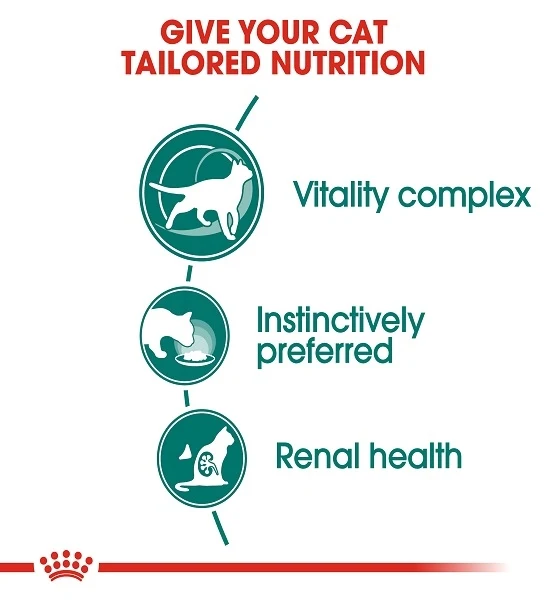 Royal Canin Instinctive 7+ In Gravy Adult Wet Cat Food 85G - Pack of 12