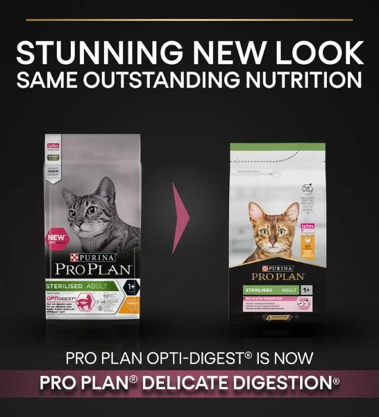 PURINA Pro Plan Sterilised Optidigest Adult Chicken Dry Cat Food