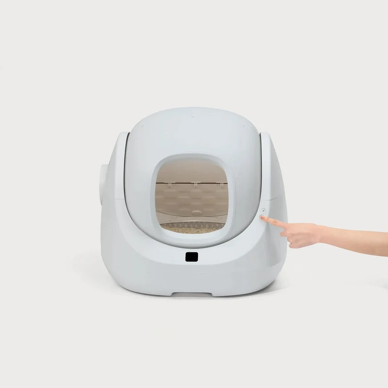 Catlink SE Lite AI Self Cleaning With Odour Removal Smart Cat Litter Box 64x56x60cm - White