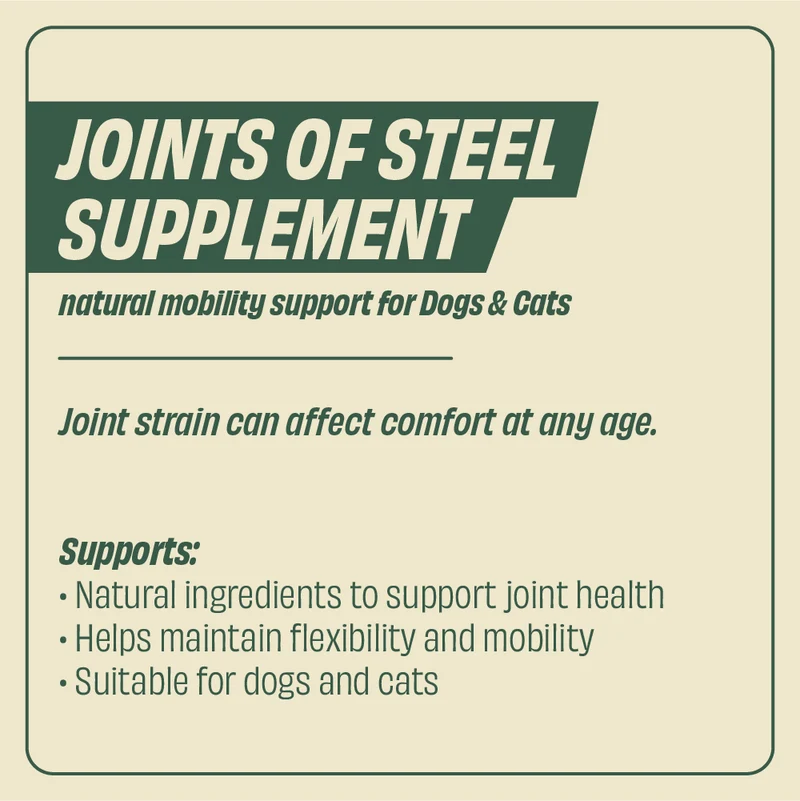 Wild Balance Joints of Steel Supplement for Dogs & Cats 100g