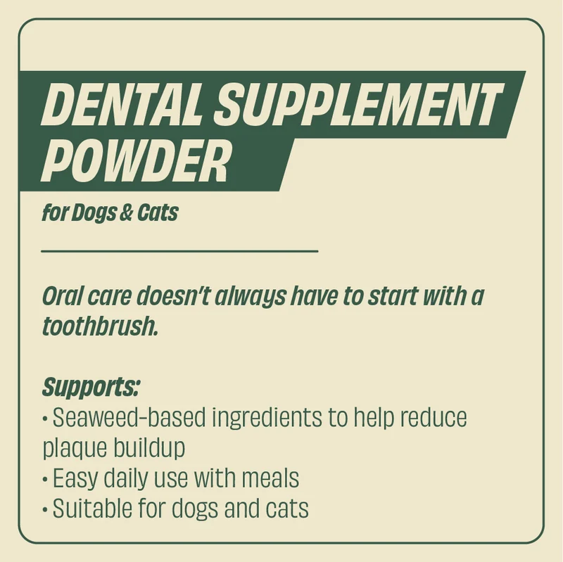 Wild Balance Bye Bye Plaque Supplement for Dogs & Cats 100g