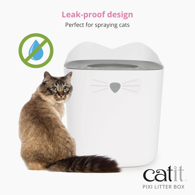Catit Pixi Anti-Tracking Cat Litter Box 41x52x47.5cm