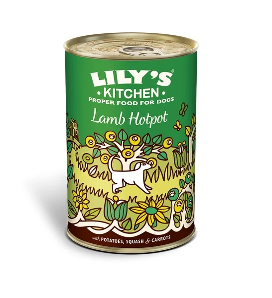 Lily's Kitchen Lamb Hotpot Wet Dog Food 400G - Pack of 12