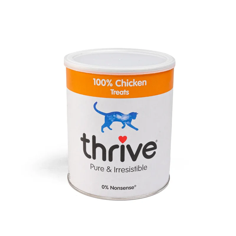 Thrive 100% Real Freeze Dried Chicken Breast Cat Treats 170G - Pack of 3