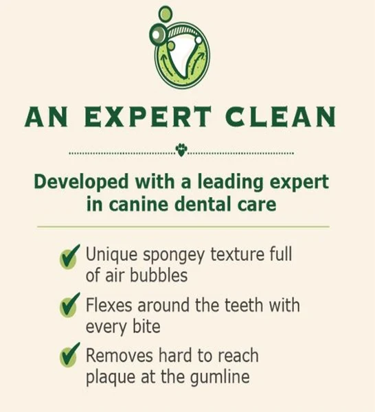 Lily's Kitchen Woofbrush Dental Dog Chews Bulk Pack Treats Medium - Pack of 3