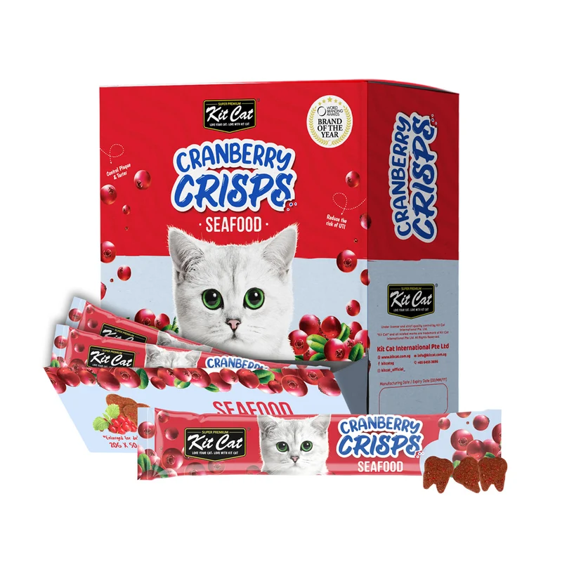 Kit Cat Cranberry Crisps Seafood 20g
