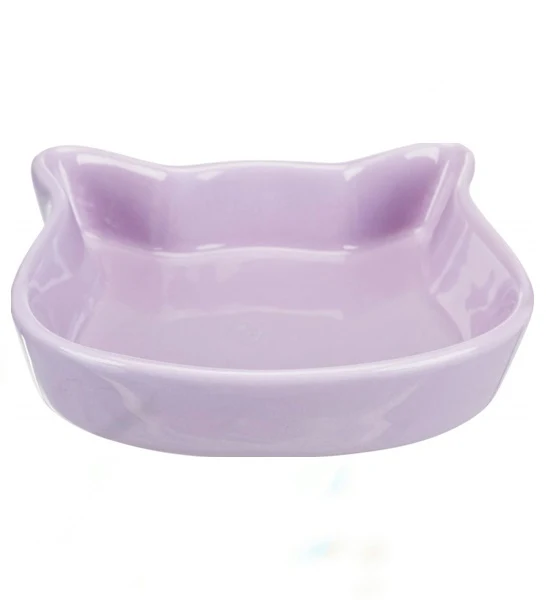 Trixie Ceramic Cat Face Bowl for Cats