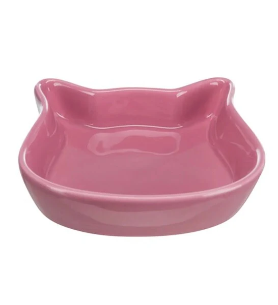 Trixie Ceramic Cat Face Bowl for Cats