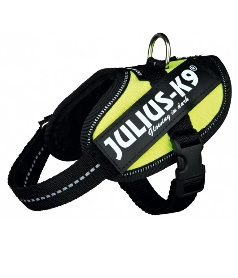 Julius-K9 IDC Neon Green Power Harness for Dogs