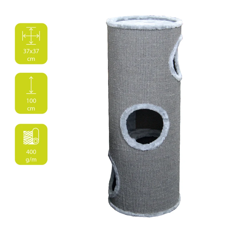 ebi Trend Cat Dome Everlast Tower Level 3 Cat Scratcher 100cm