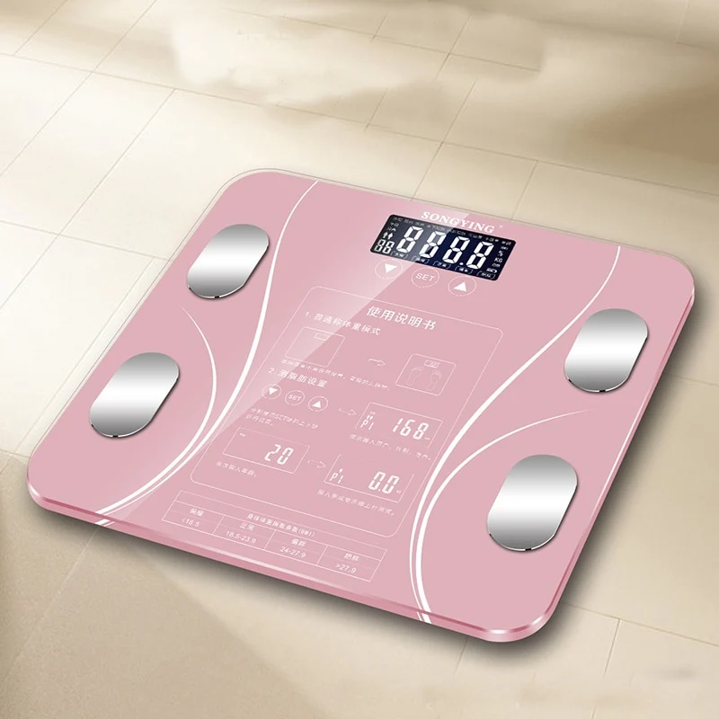 Multi-functional Fat Scale Weight Scale Body Fat Said Intelligent Health Gift Single Free Customizable Logo